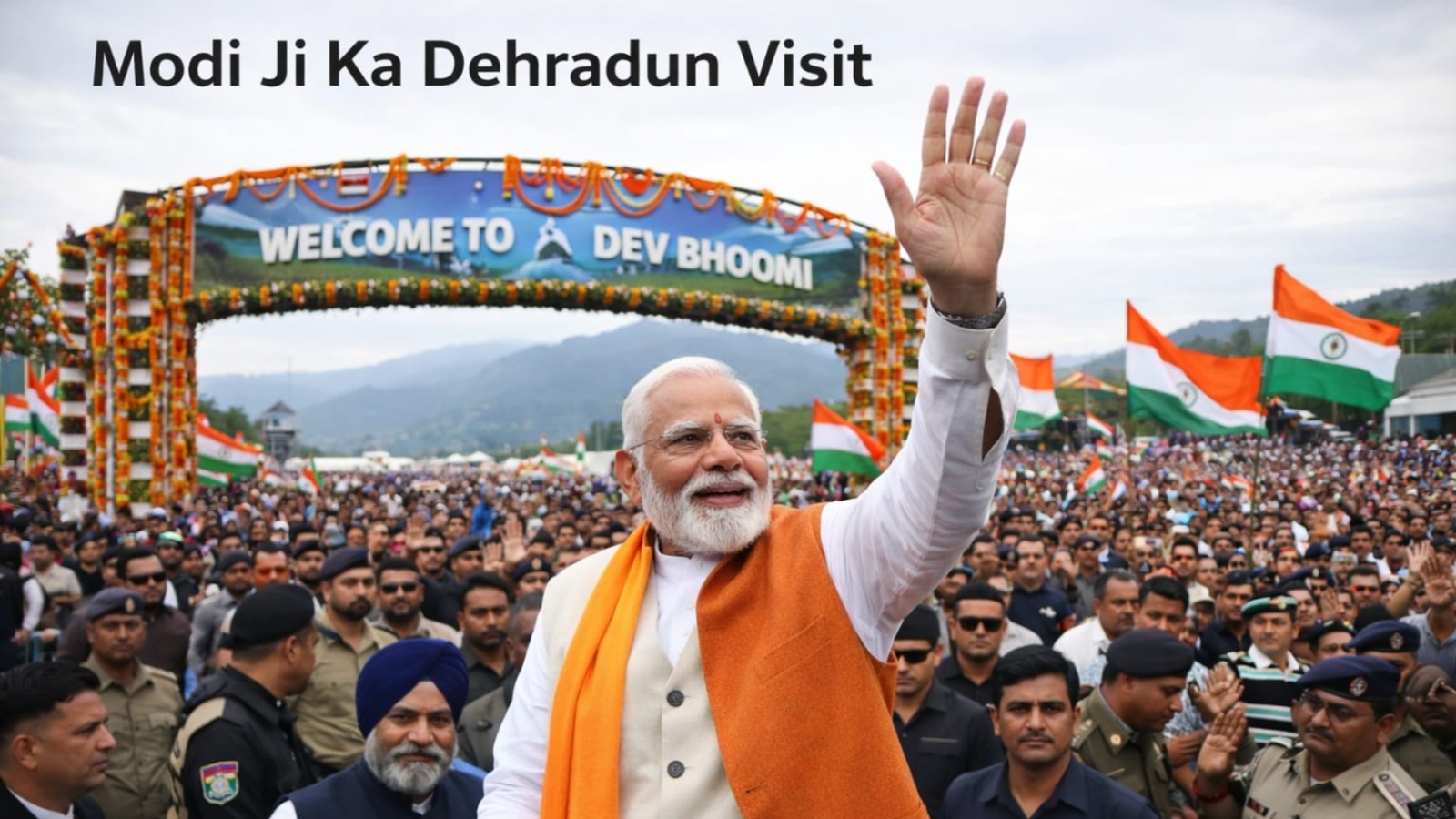 प्रधानमंत्री मोदी जी का देहरादून दौरा 14 अप्रैल 2026: दिल्ली-देहरादून...